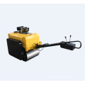 Hand-held construction machinery single drum road roller